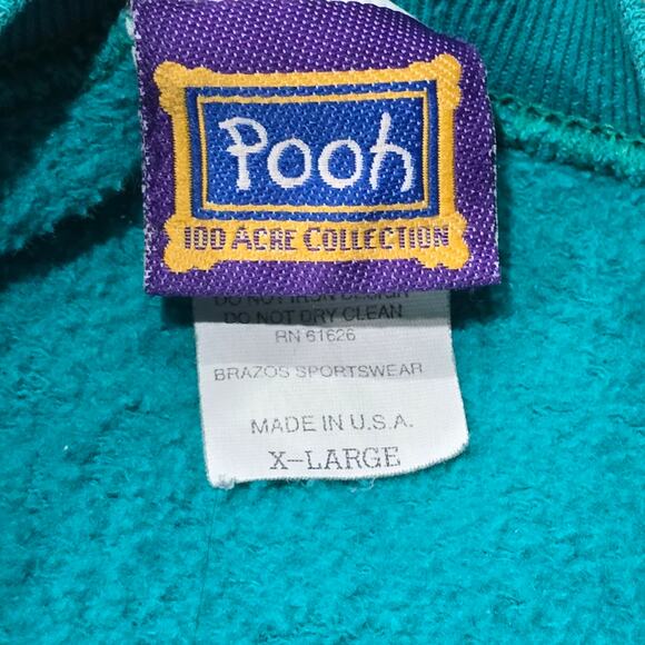 Vintage Pooh 100 Acre Collection Winnie The Pooh & Tigger Best Friends Sweater - Picture 4 of 8